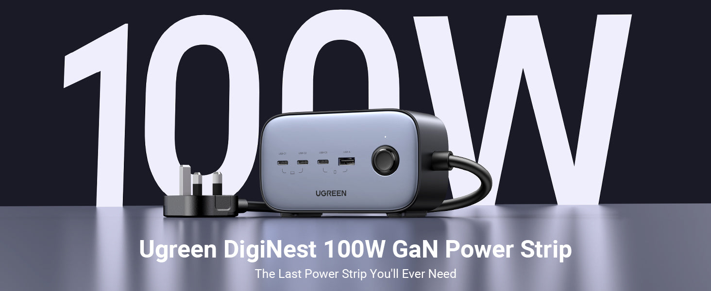 Ugreen GaN 100W Power Strip DigiNest Pro