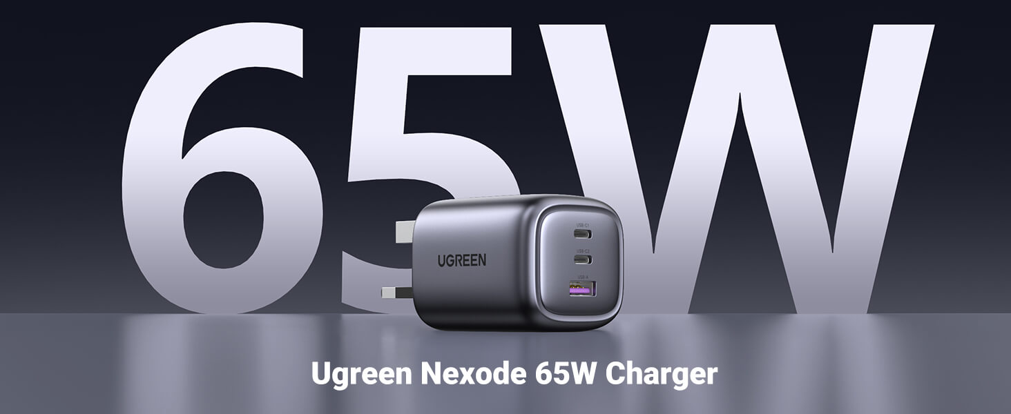 Ugreen Nexode 65W USB C GaN Charger