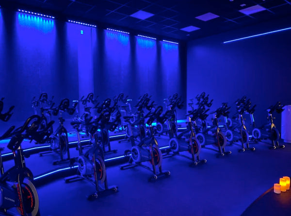 Cycling classes blue