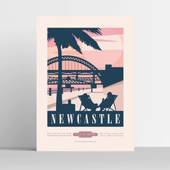 Newcastle Quayside Seaside Print