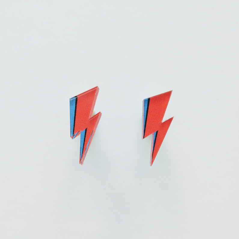 flash earrings