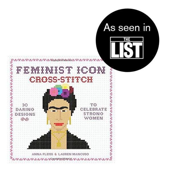 Feminist Icon Cross-Stitch by Anna Fleiss