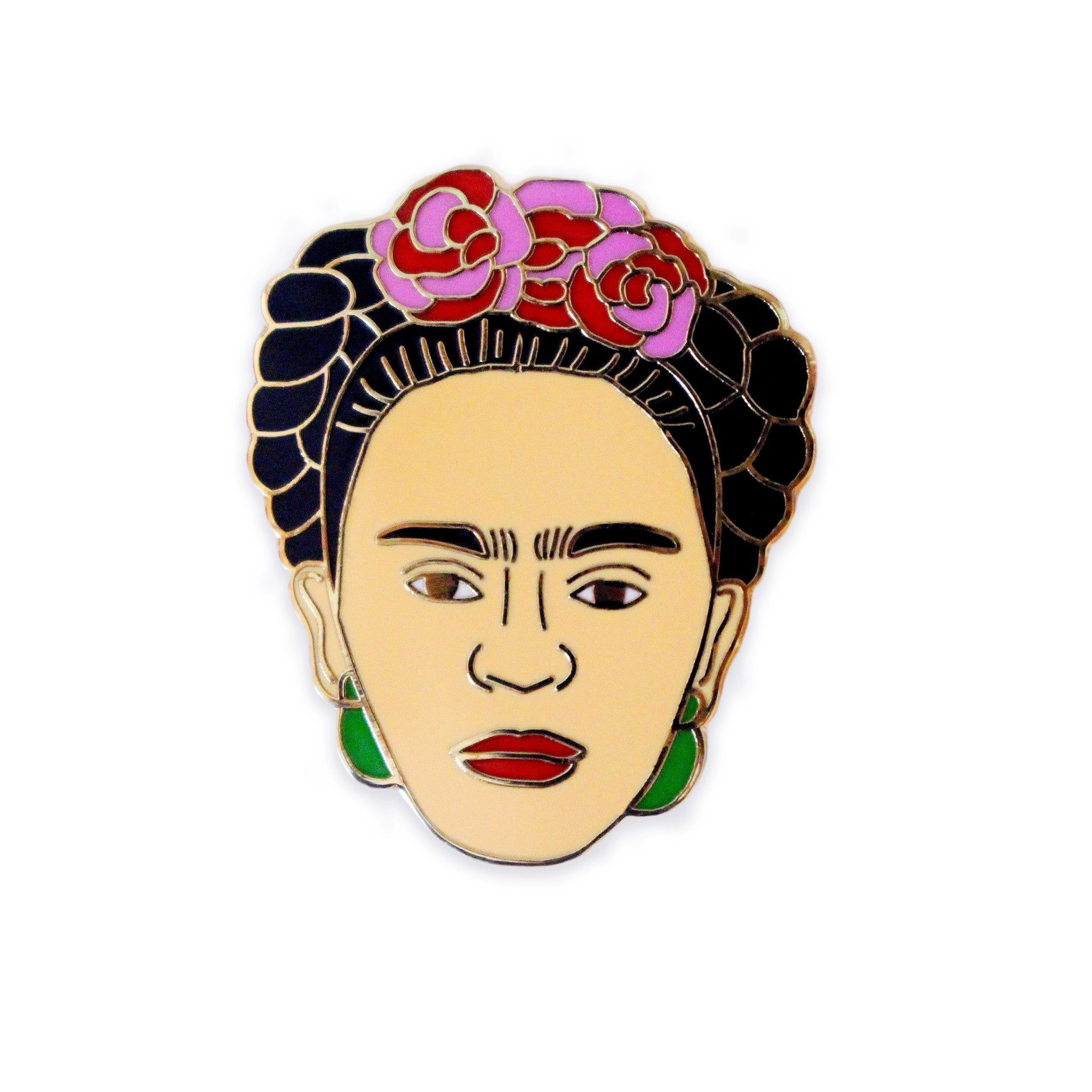 Frida Kahlo Enamel Badge - BALTIC Shop