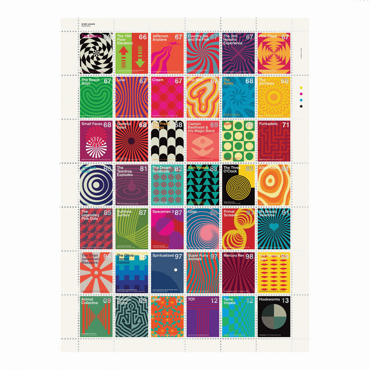 Alternative Stamp Album Poster Volume 1 Print