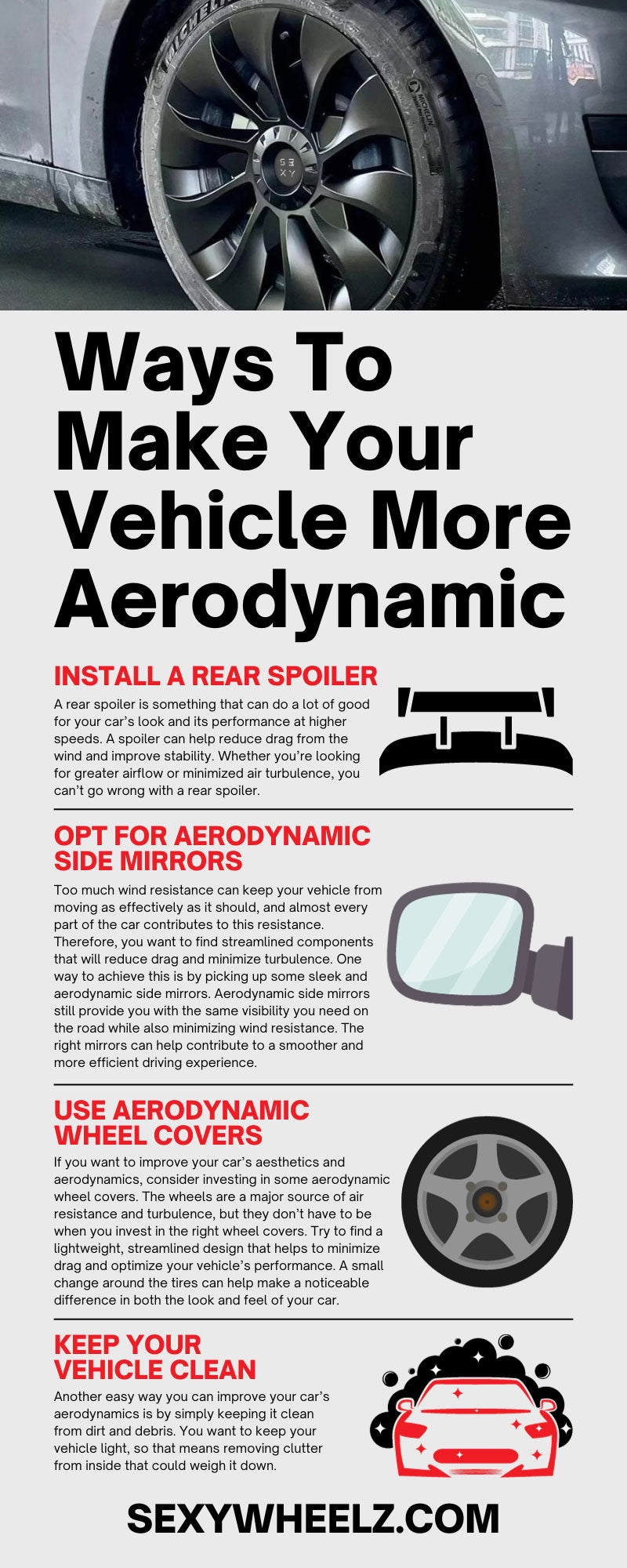 10 Ways To Make Your Vehicle More Aerodynamic