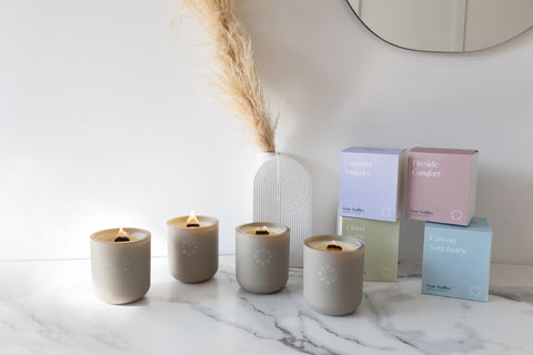 four elements candle collection