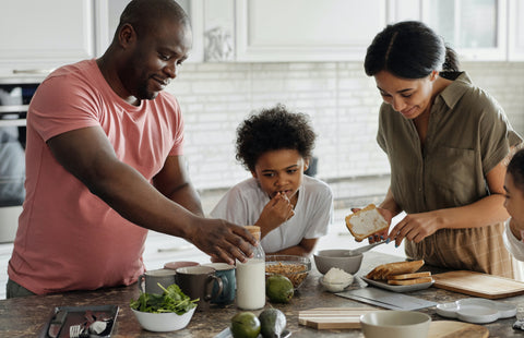 try out cooking a new recipe with dad