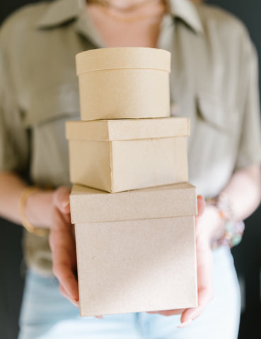 stack of boxes