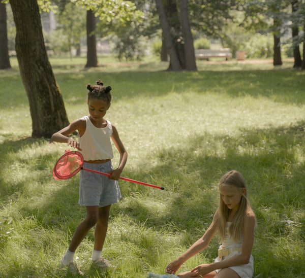 playing in the park