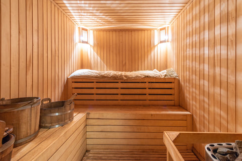 hot sauna room