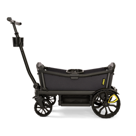 Veer Cruiser Premium Stroller Wagon Hybrid - Dark Grey/Black