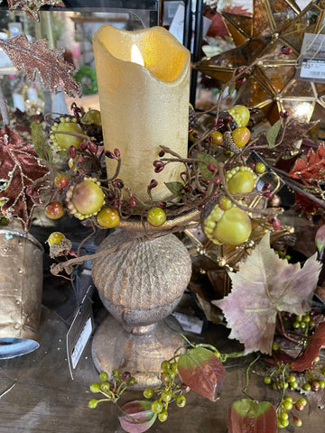 Acorn Candle Holder