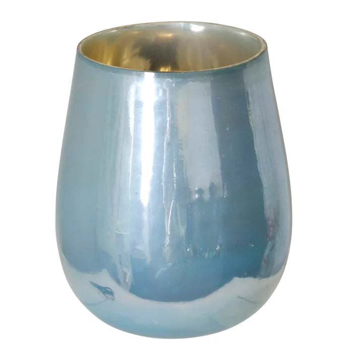 10" Ird Blue Vase