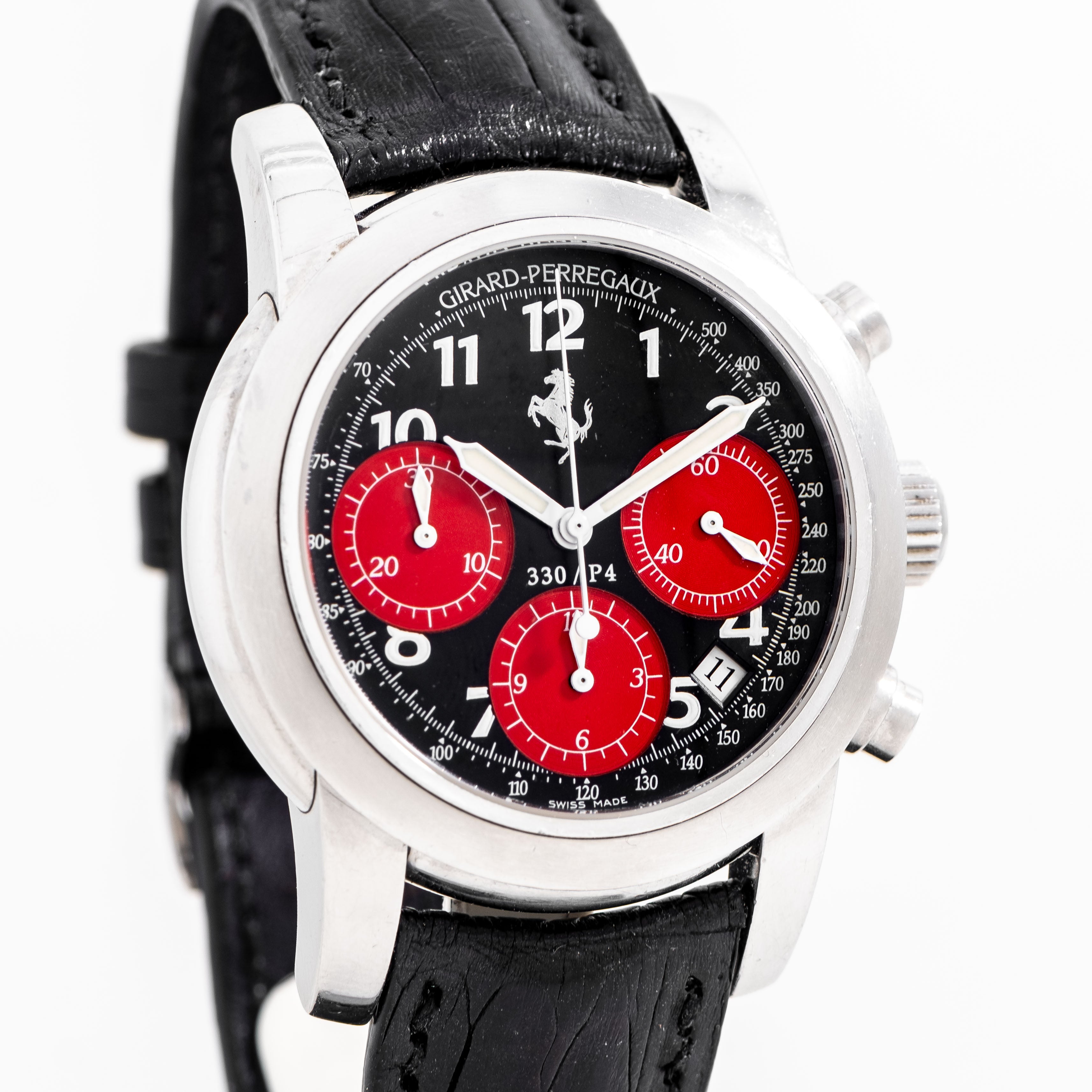 Image of 2000's Girard Perregaux Ferrari Ref. 8028 Automatic Chronograph in Stainless Steel (# 14759)