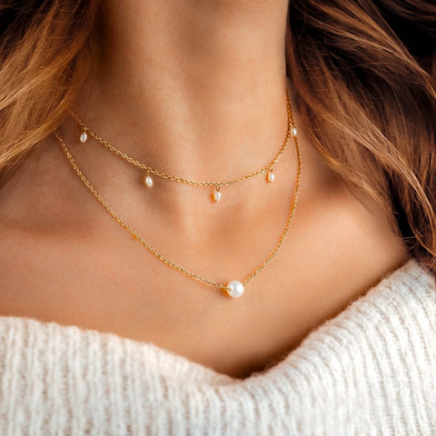 "Sea Pearl" necklace