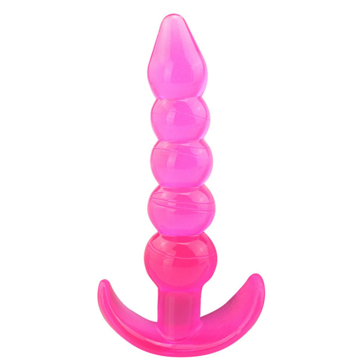 TPFSecret Perlen Analdildo Plug für Männer und Frauen verschiedene Farben - Rosa