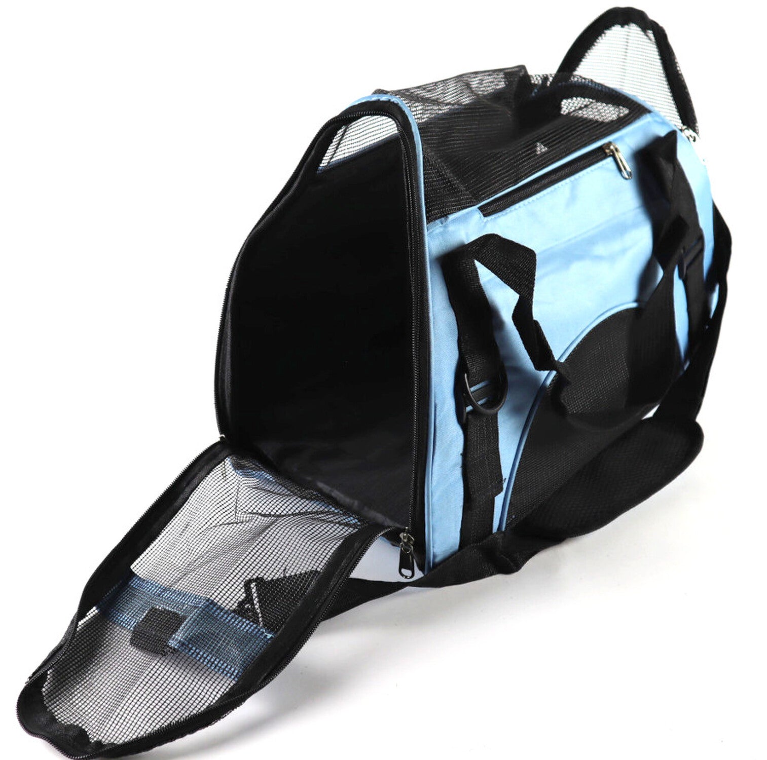 TPFLiving Tiertransporttasche Tiertransporttasche - Tiertragetasche für Ihr Haustier - - blau