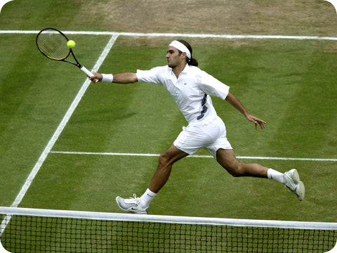Federer 1st Grand Slam 2003 @ Wimbledon