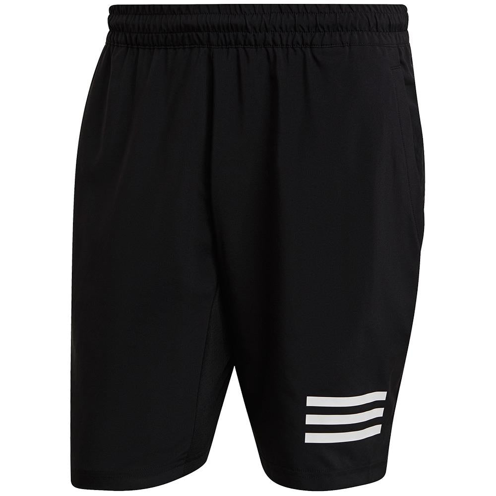 adidas mens tennis club 3 stripes short