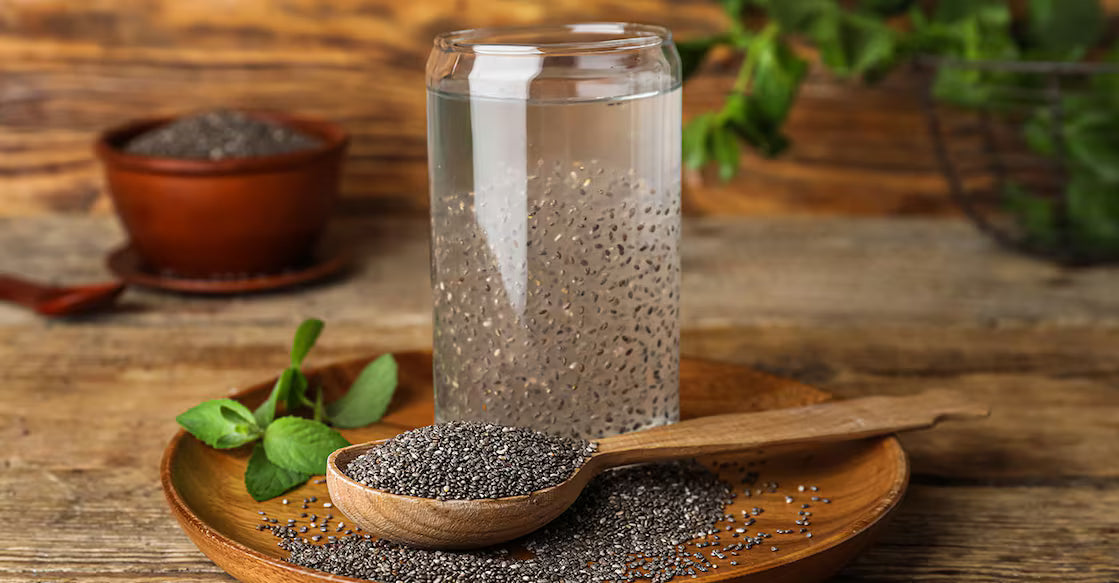 Chia Seeds in a bowl