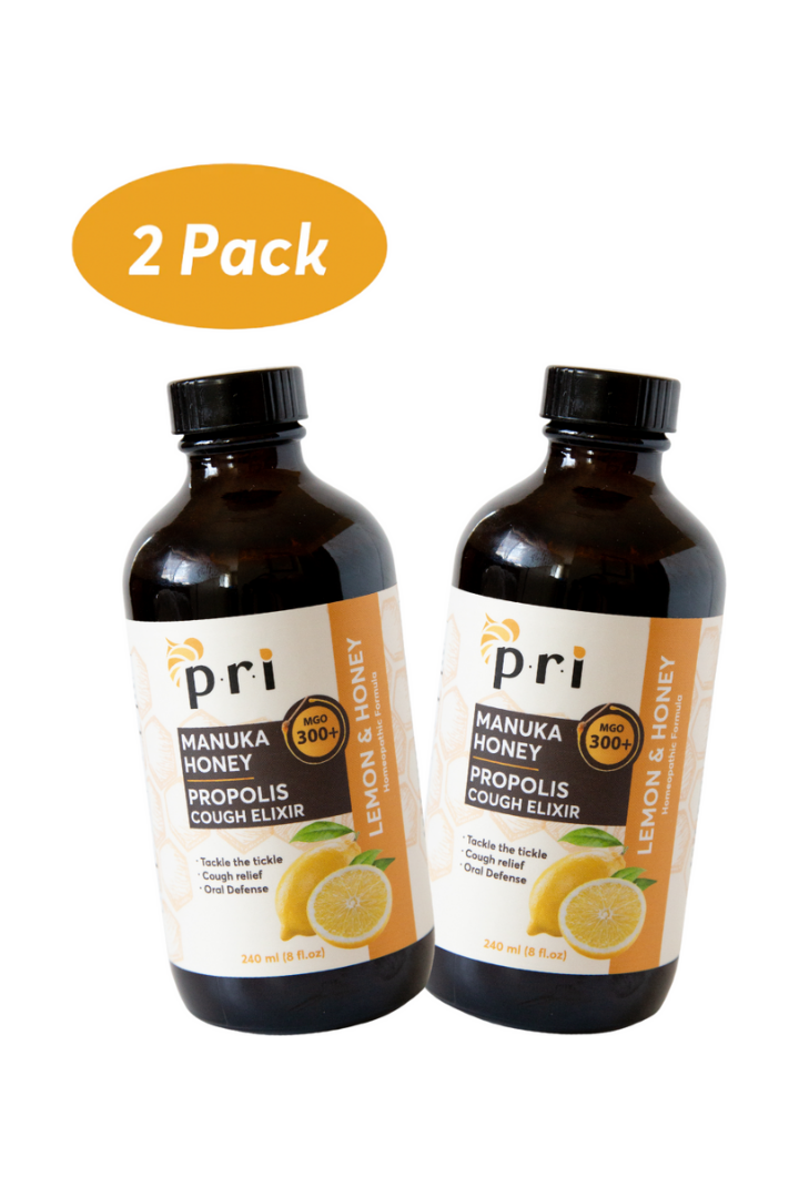 Image of Lemon Honey Cough Elixir - 2 Pack