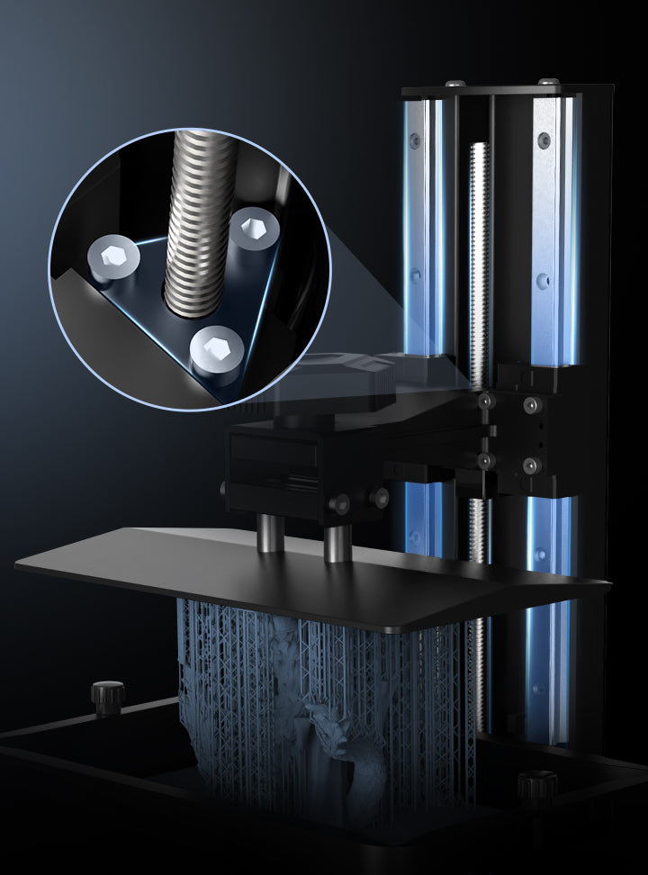 Anycubic Photon Mono M5 - Stable Operation With the Dual Linear Rails