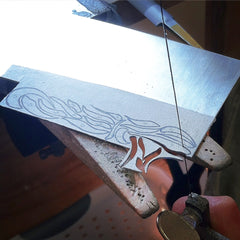 Jewelry Making Process - Jeweler's Saw