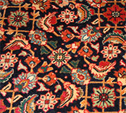 rug with herati design