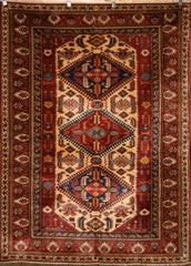 repeat medallion rug design