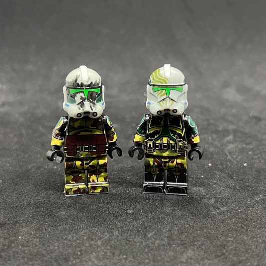 For Lego Star Wars Custom Decaled Clone Trooper Nemec Fireball