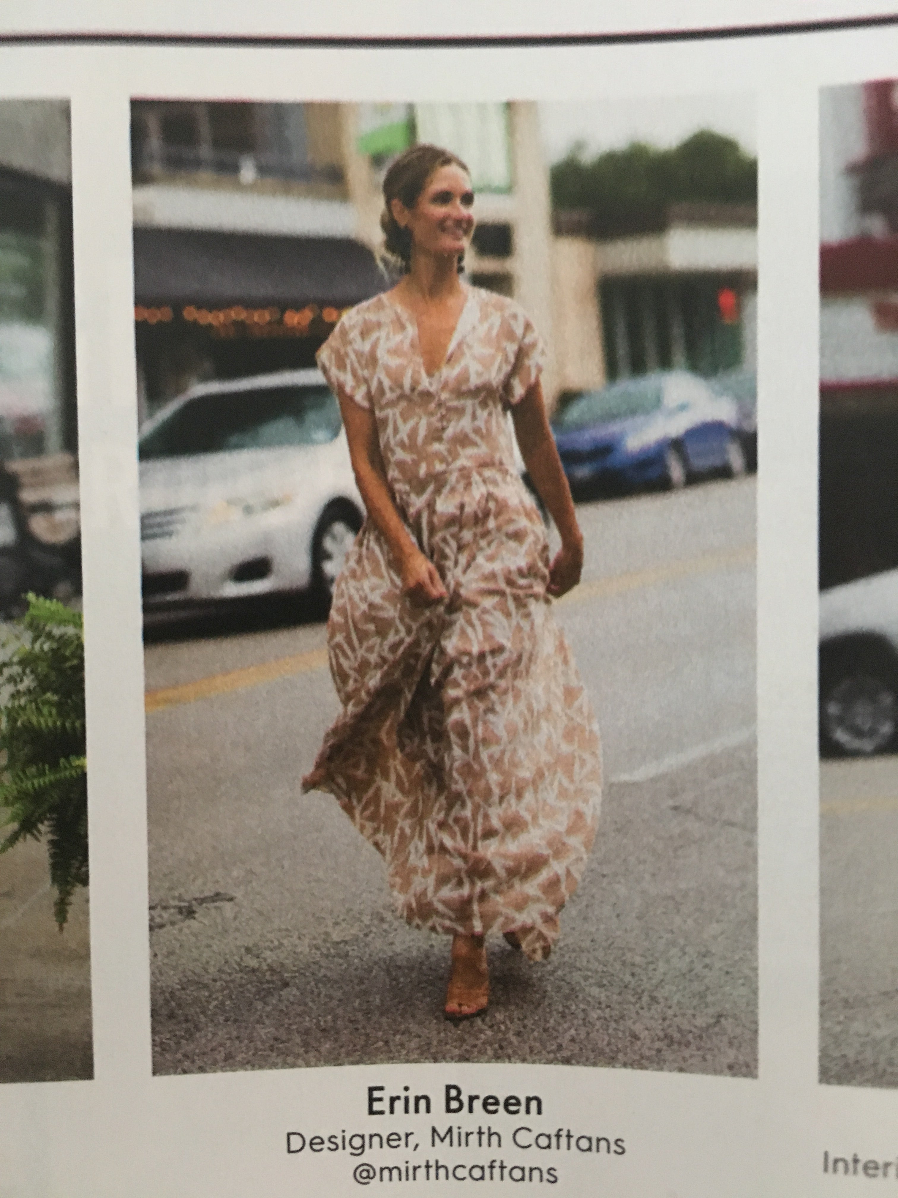 Erin McClure Breen of MIRTH street style in Elle