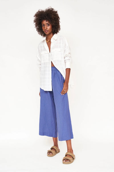 mirth pant in cobalt