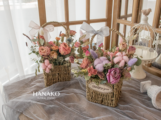 DRIED FLOWER CONTAINER CANDLE – Hanako Floral Studio
