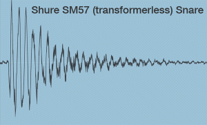 SM57 on snare