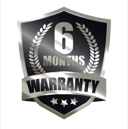 6 Months Warranty