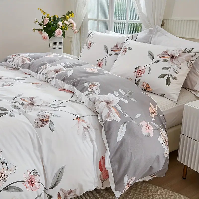 [Leve 2 Pague 1] Roupa de Cama Capri em Tecido Nobre (Descanso com Estilo Mediterrâneo!) +3 BRINDES: 2 Capas de Travesseiro e Edredom 5