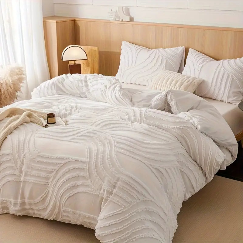 [Leve 2 Pague 1] Roupa de Cama Viena em Tecido Nobre (Conforto e Requinte que Acalmam!) +3 BRINDES: 2 Capas de Travesseiro e Edredom 8
