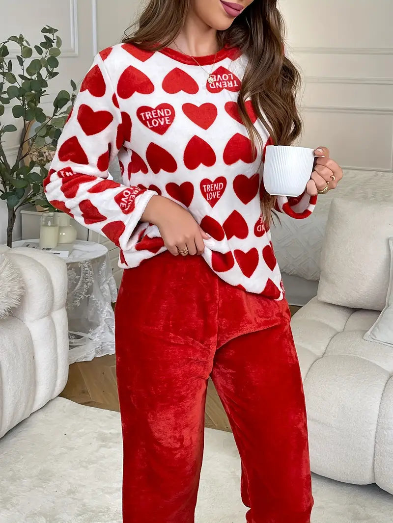 [Leve 2 Pague 1] Pijama Feminino Refúgio Quente (Aconchego total no frio) + BRINDE: 1 Pantufa Nuvem Antiaderente 7