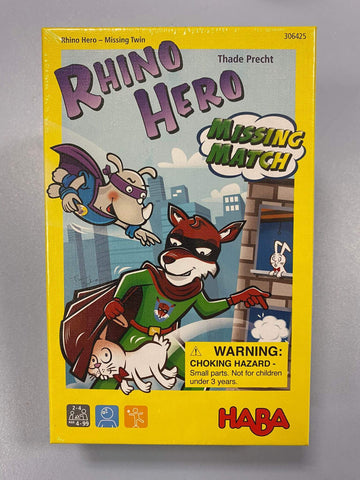 Rhino Hero Board Game Haba *USED*