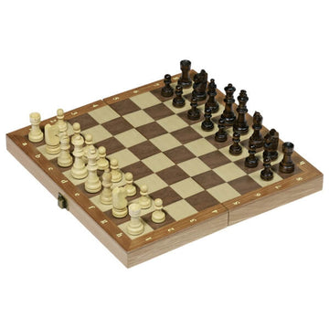 Professor Puzzle Handcrafted Wooden Game Series Chess Game Set ~Ages 8+/2  Player