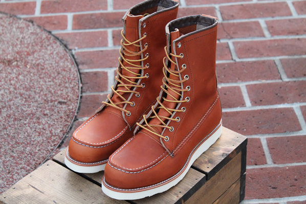 red wing moc toe 8 inch