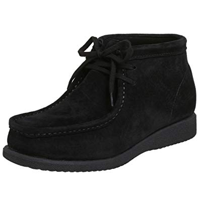 hush puppies black suede boots