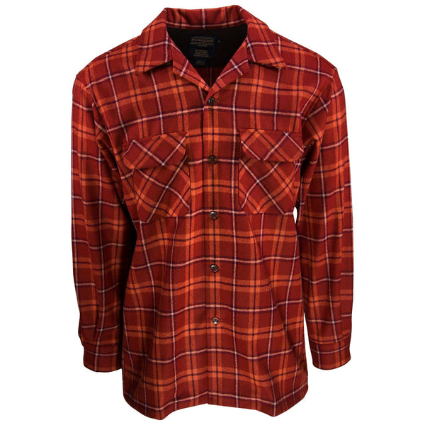 Board Shirt Copper Plaid - Gunthers Supply And Goods
