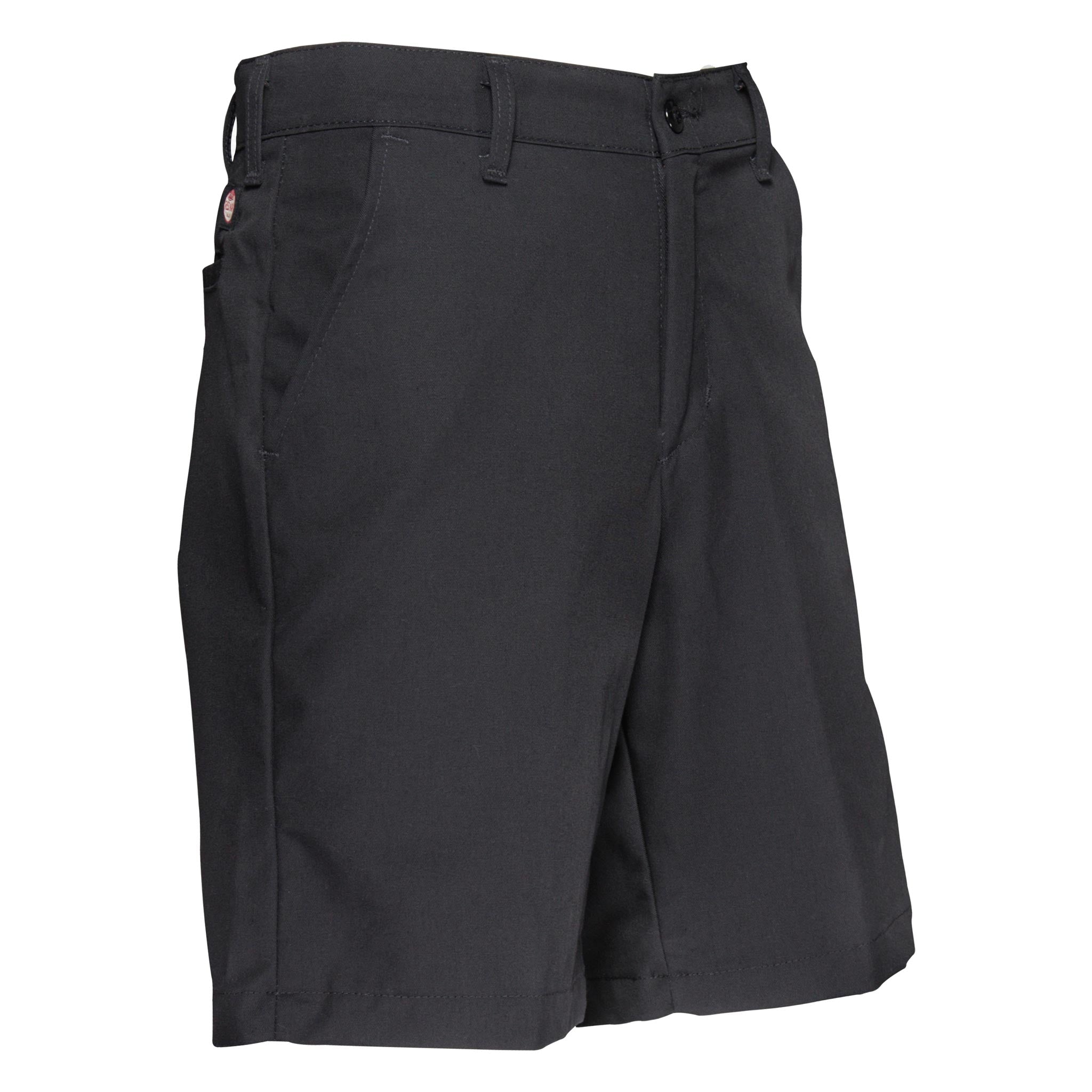 Red Kap | Plain Front Short Black | Shorts - Gunthers Supply And Goods