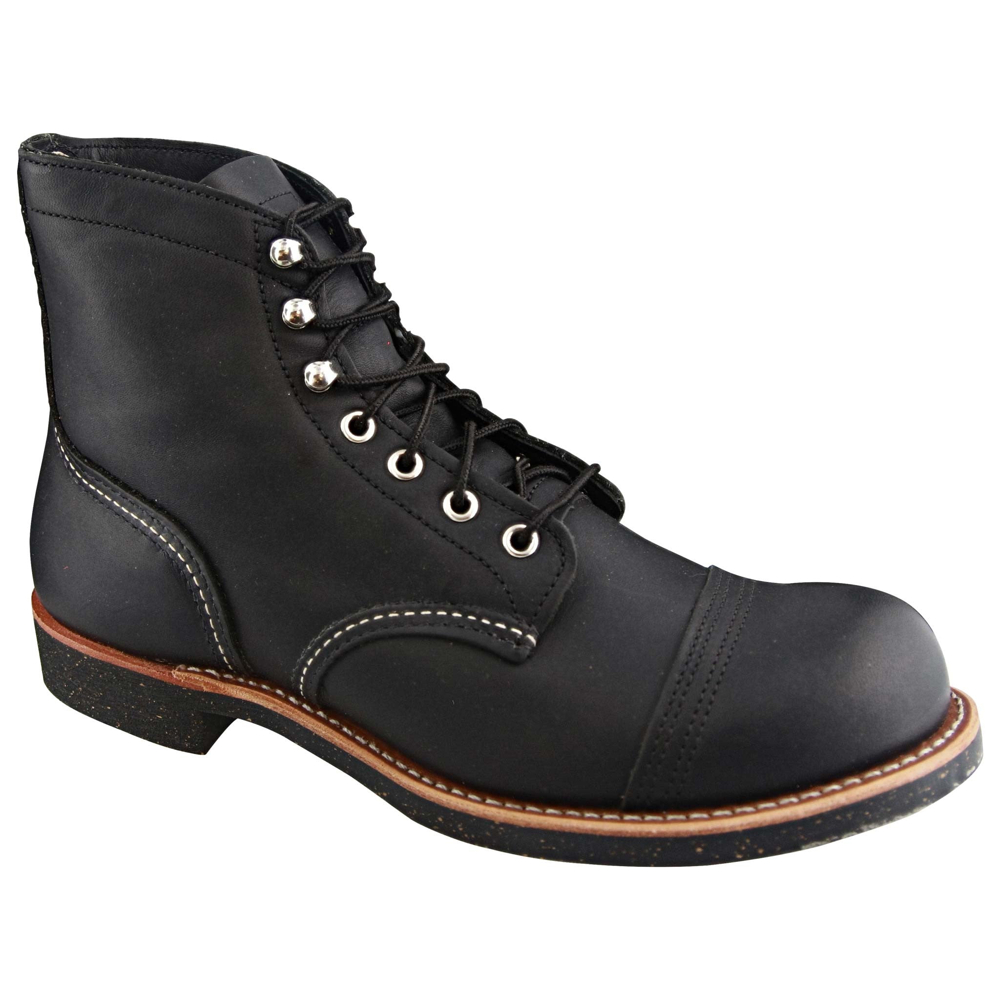 red wing 8114 iron ranger black