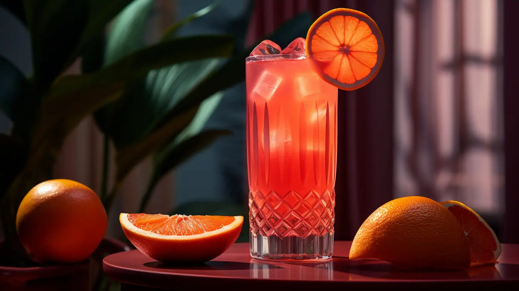 Cocktail faible calories orange sanguine