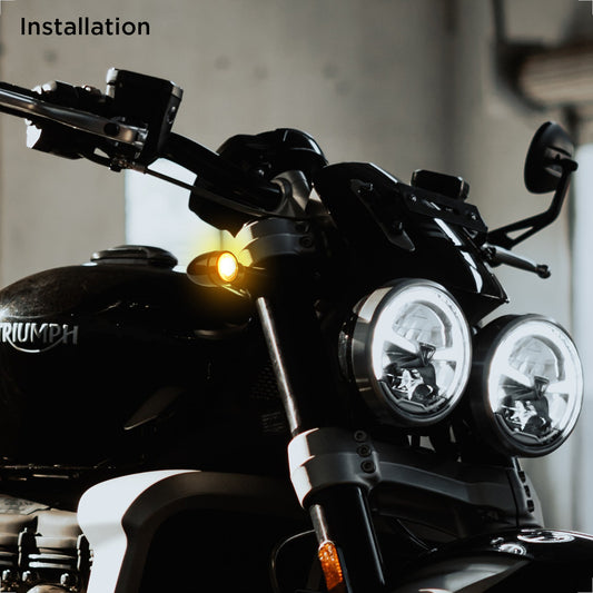 Evermotor 12V 24-LED Blinker & Bremslicht für Motorräder