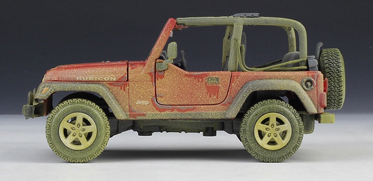 1:32 Jeep 2004 Wrangler Rubicon Model Car