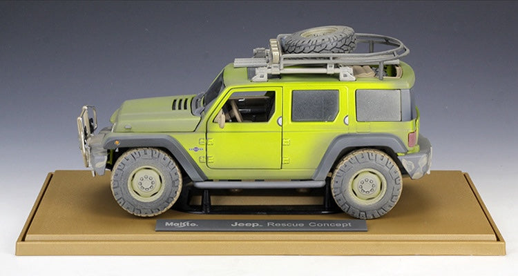 1:18 Jeep 2005 Rescue Concept Model Car