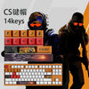 CS2 KEYCAPS CSGO 14KEYCAPS  OEM Profile GAME Keycaps for mechanical keyboard - Miniatura 1